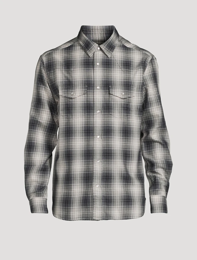 Grand Western Shirt Check Print
