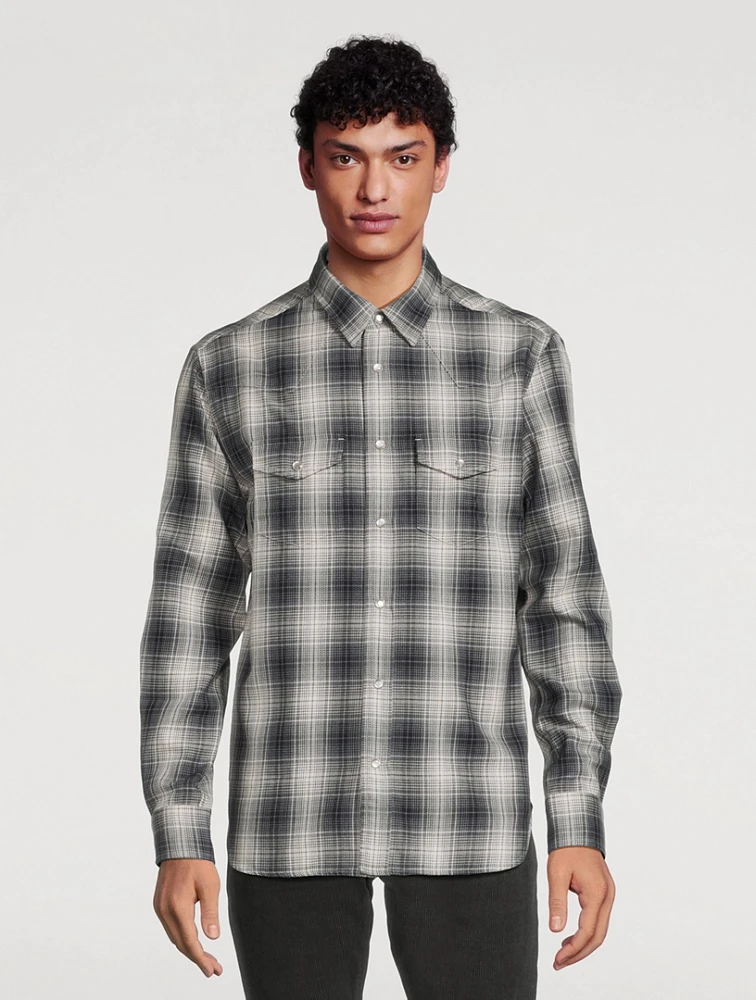 Grand Western Shirt Check Print