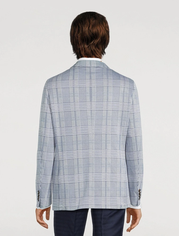 Check Blazer Jacket
