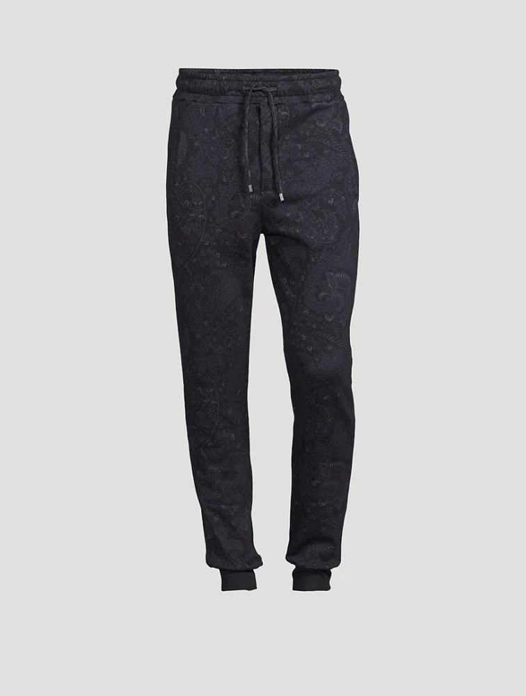 Stretch Cotton Jogger Pants