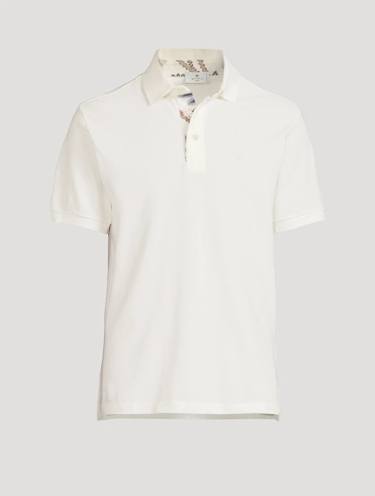 Cotton Pique Polo Shirt