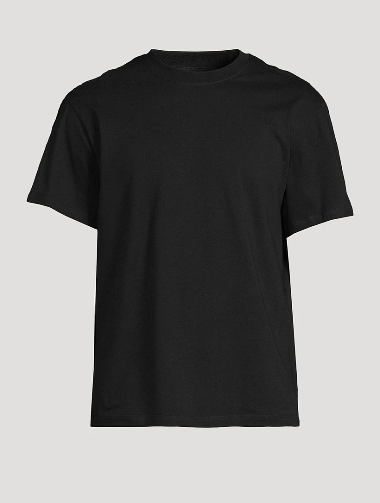 Logo Tape Cotton T-Shirt