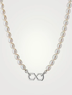 Pearl Infinity Necklace