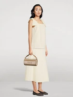 Woody Linen Crossbody Bag