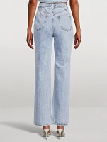 Embellished Straight-Leg Jeans