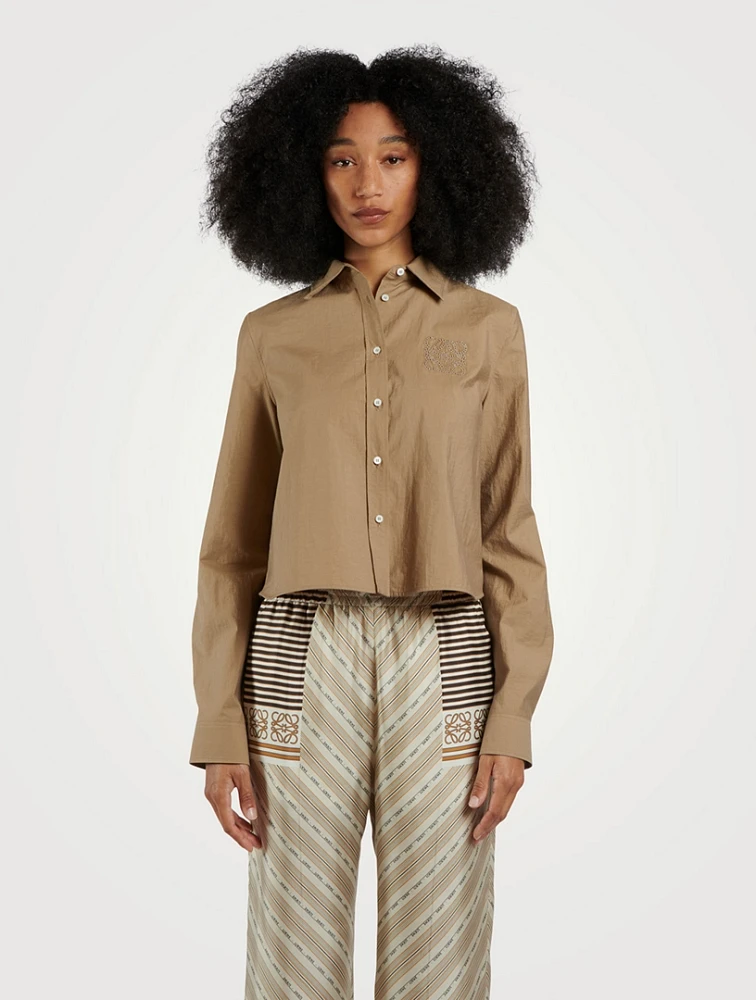 Loewe x Paula's Ibiza Anagram Trapeze Shirt