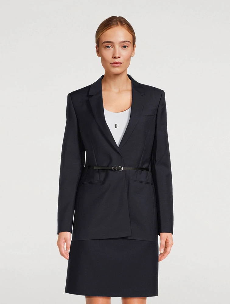 Voyou Wool And Mohair Blazer