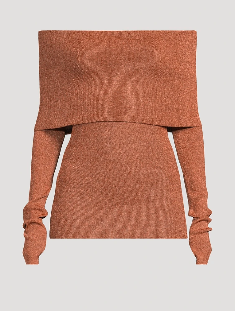 Corte Off-The-Shoulder Sweater
