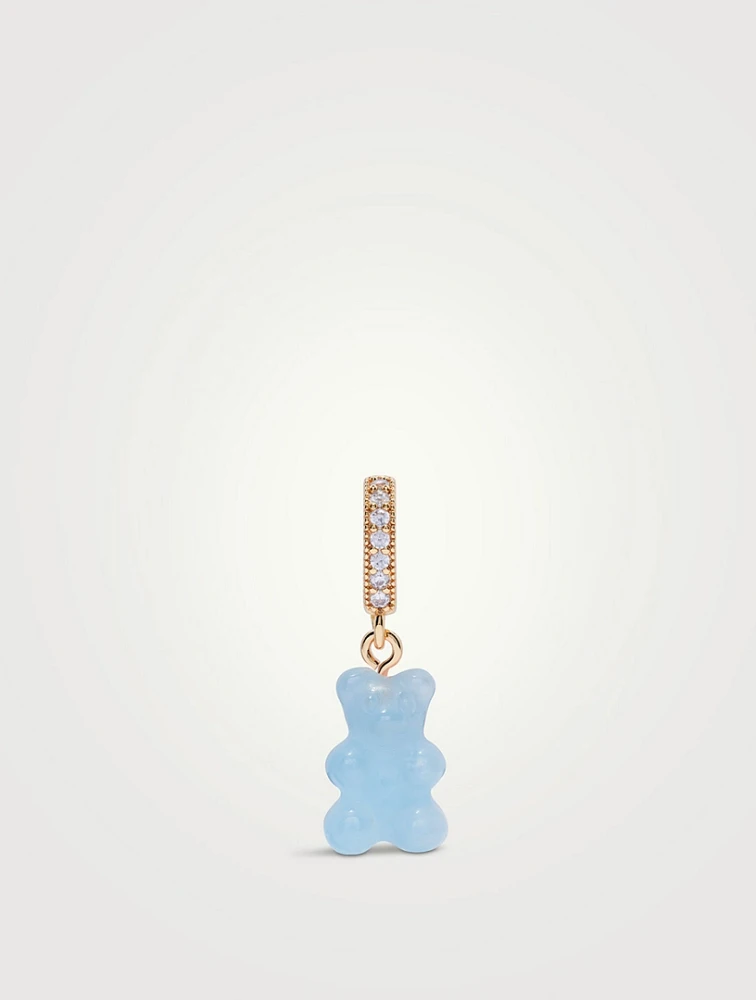 DNA Bear Pavé Connector Pendant