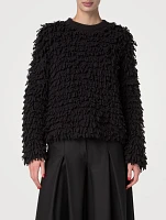 Wool Silk And Cashmere Knit Sweater