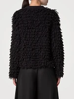 Wool Silk And Cashmere Knit Sweater