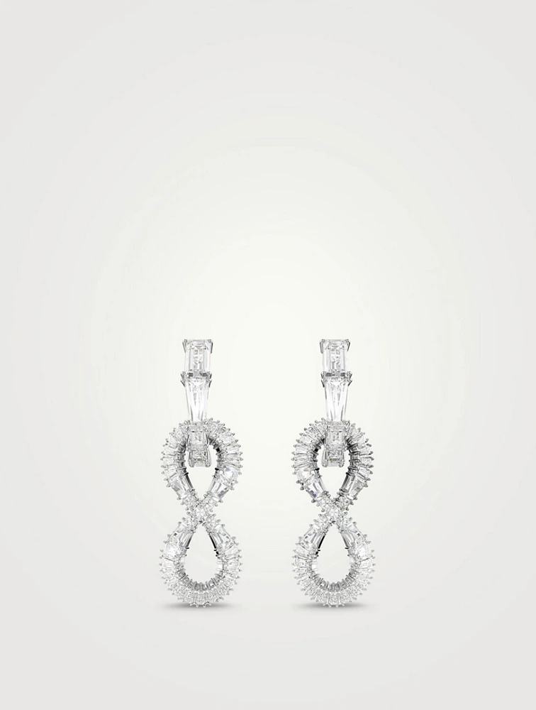 Hyperbola Crystal Hoop Earrings