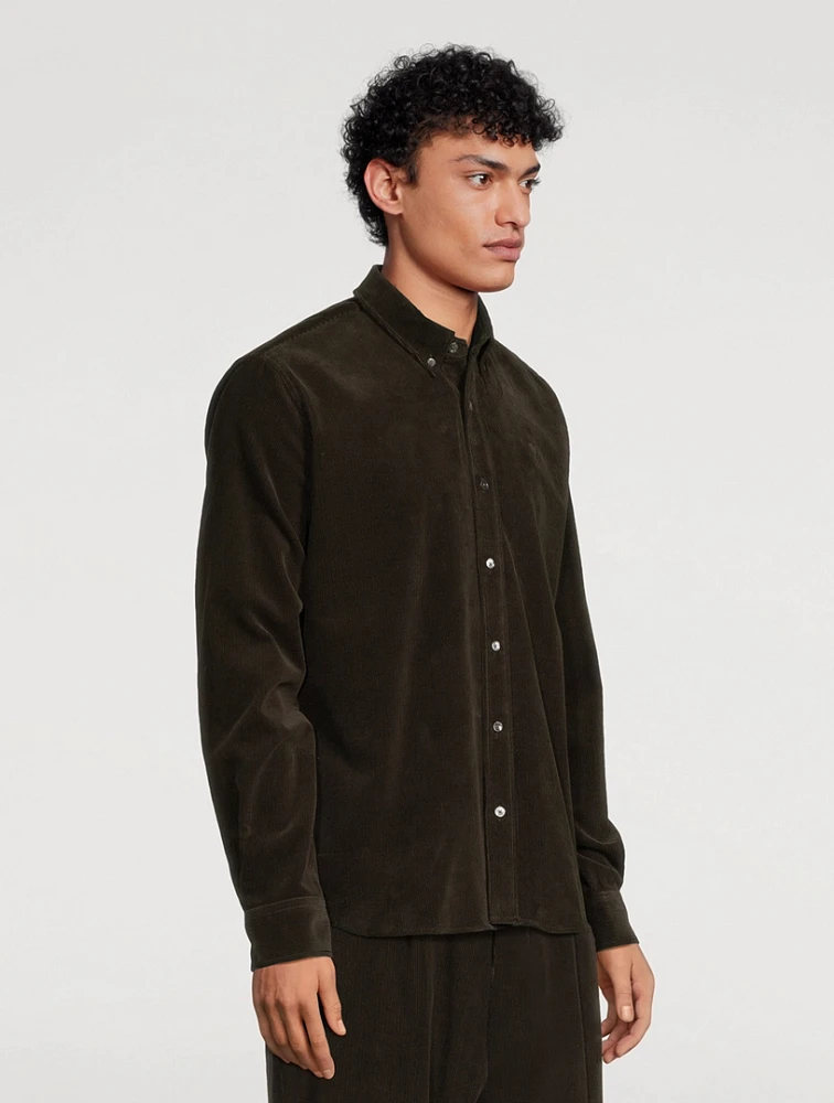 Ami de Cœur Corduroy Velvet Shirt