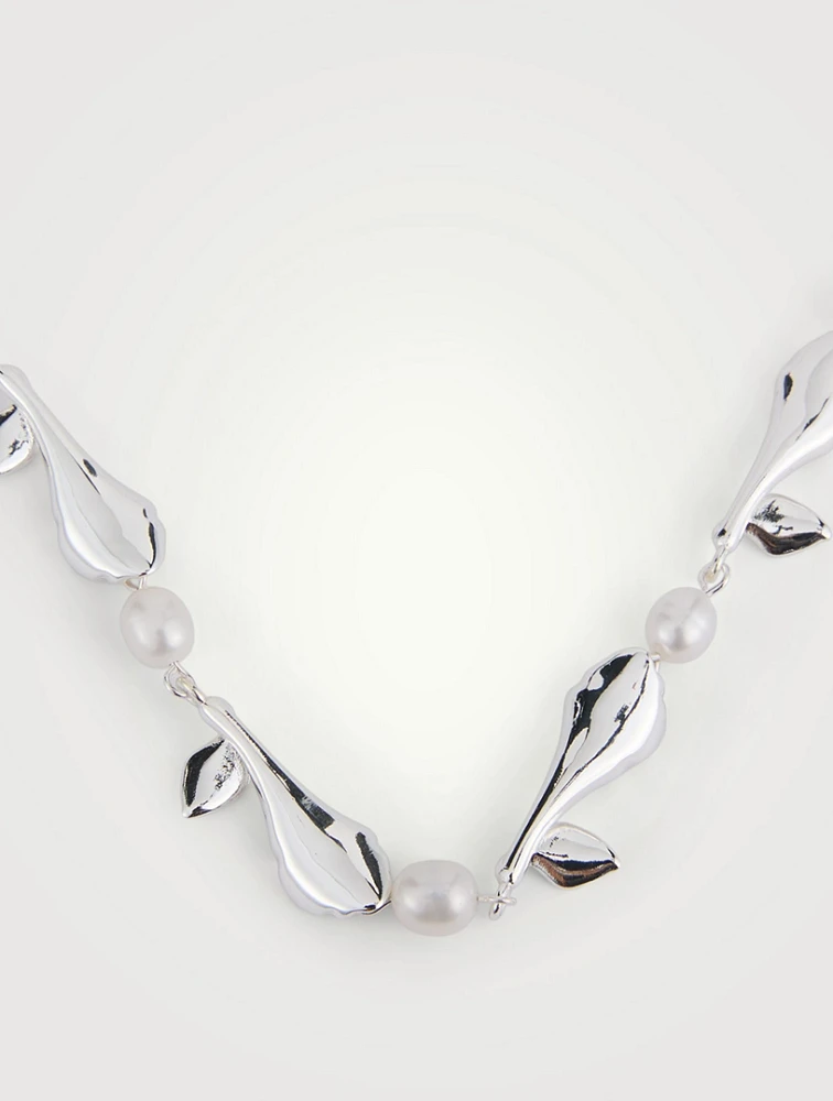 Lily Of The Valley Pearl Necklace
