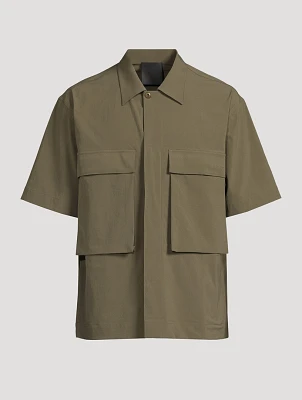 Signature Logo Short-Sleeve Shirt
