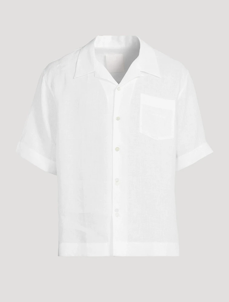 Linen Bowling Shirt