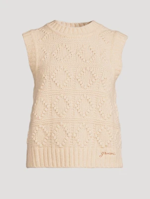 Bauble Knit Sweater Vest