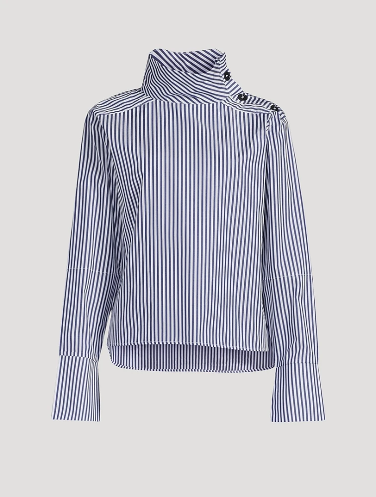 The Delphine Shirt Stripe Print
