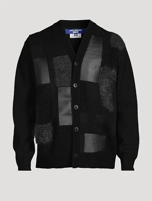 Mixed Media Cardigan