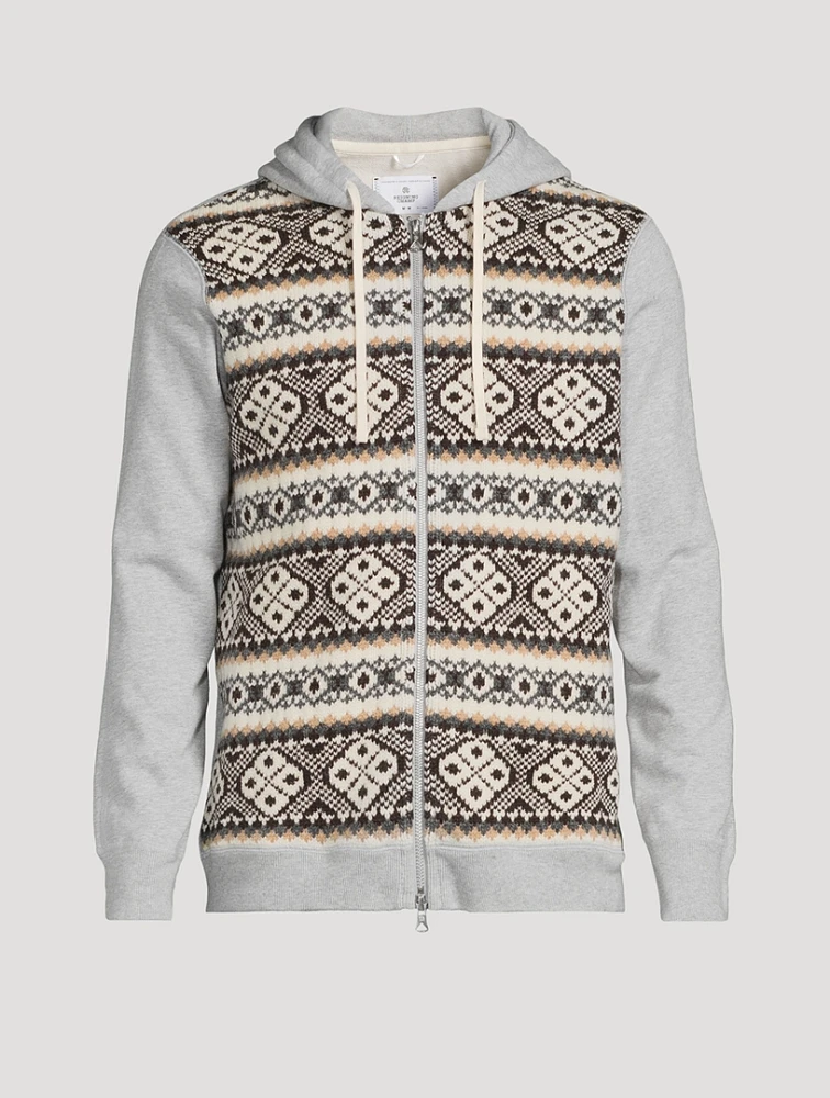 Junya Watanabe x Reigning Champ Wool Zip Hoodie