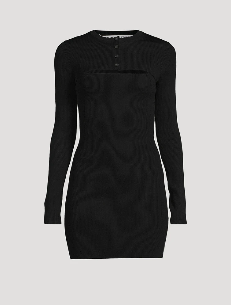 Cropped Cardigan Twinset Dress