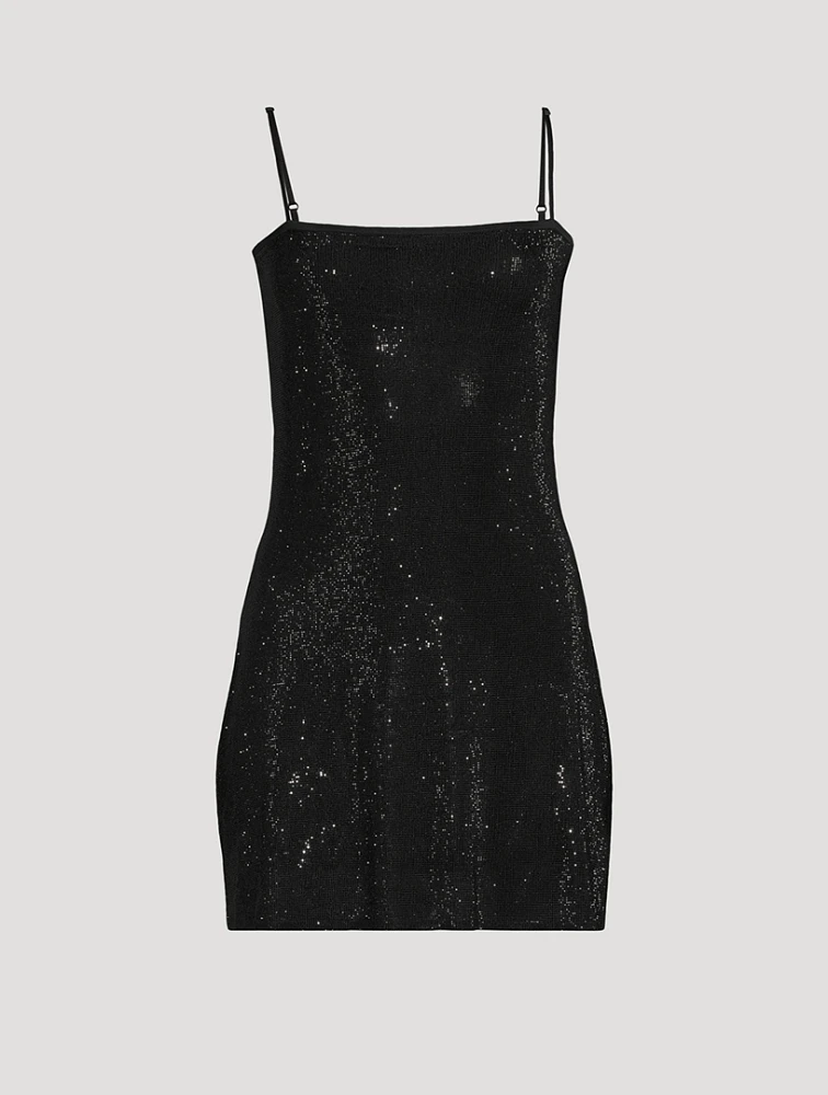Beaded Mini Dress