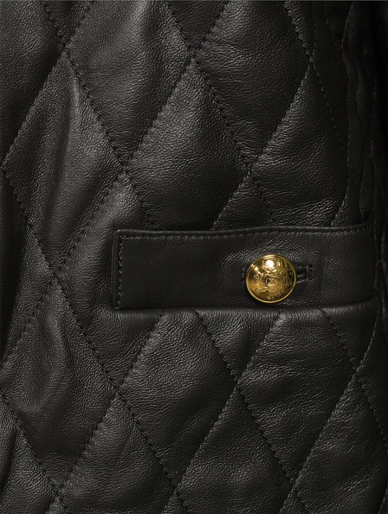 Amy Quilted Leather Jacket