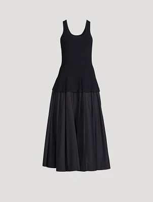 Silas Knit Bodice Midi Dress