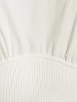 Adair Crewneck Crop Top