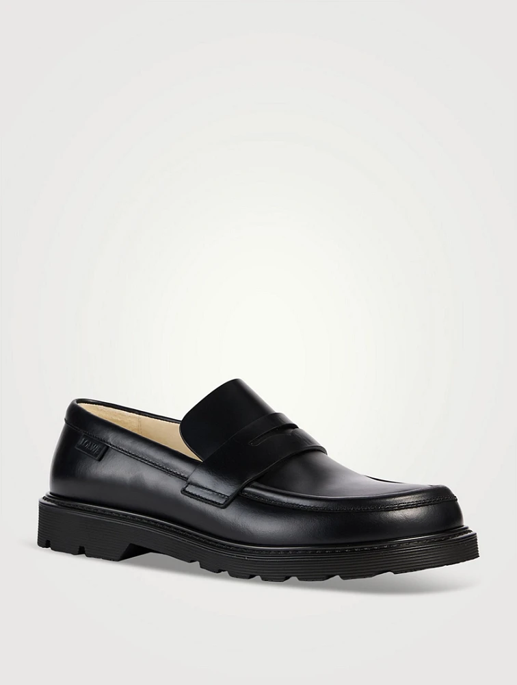 Blaze Leather Penny Loafers