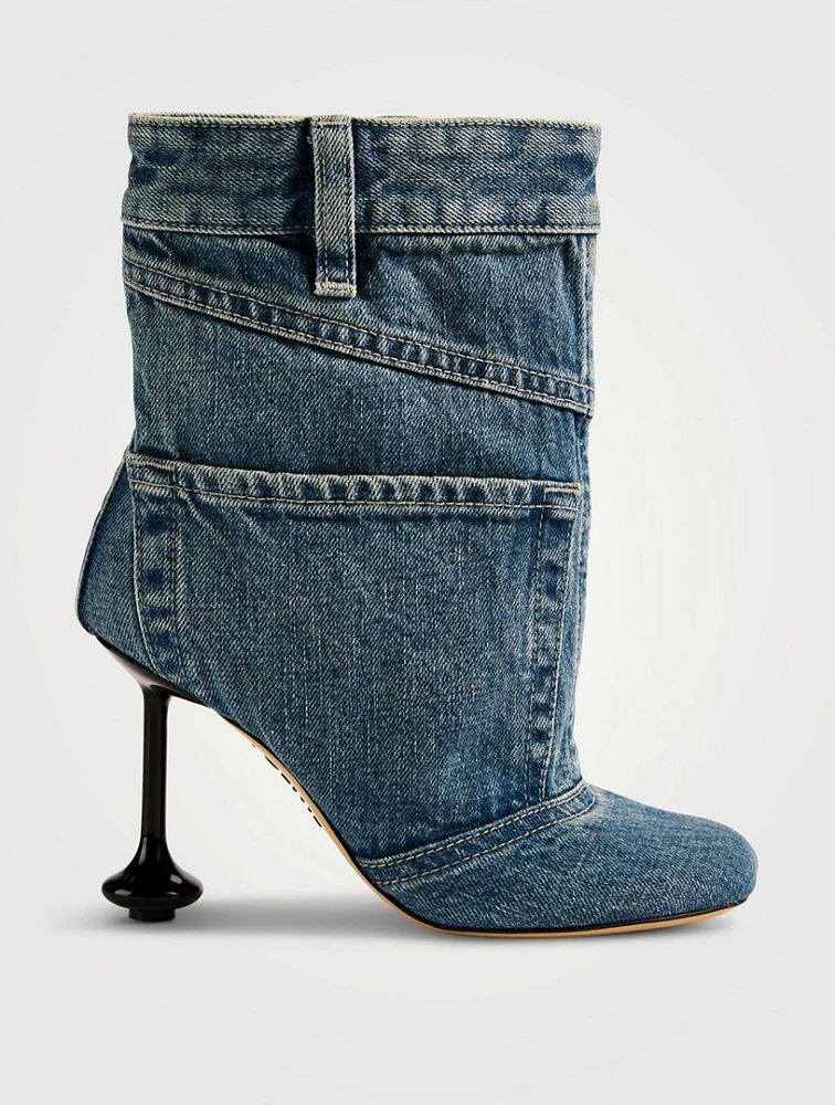 Toy Denim Ankle Boots