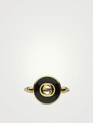 Gucci Interlocking 18K Ring