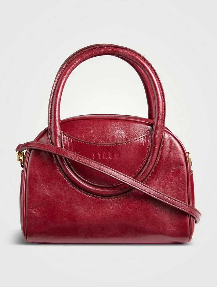 Mini Maude Leather Bowler Bag