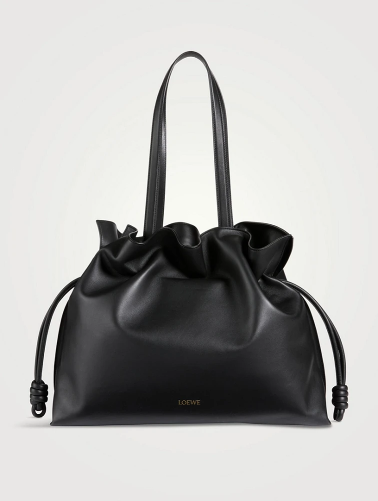 XL Flamenco Leather Shoulder Bag