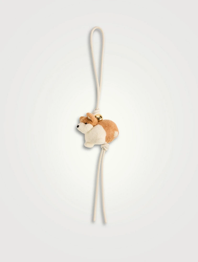 Corgi Felt Bag Charm