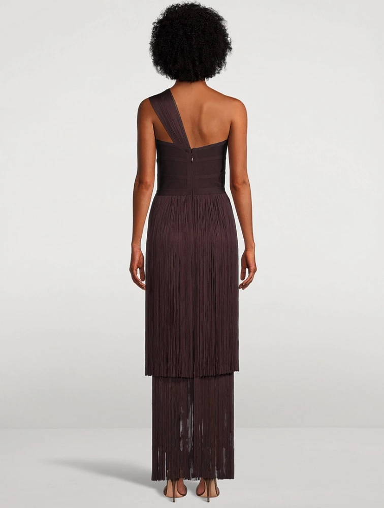 The Daniella Fringe Gown