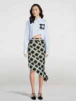 Ellie Asymmetric Midi Skirt