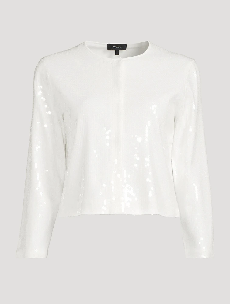 Sequin Cardigan