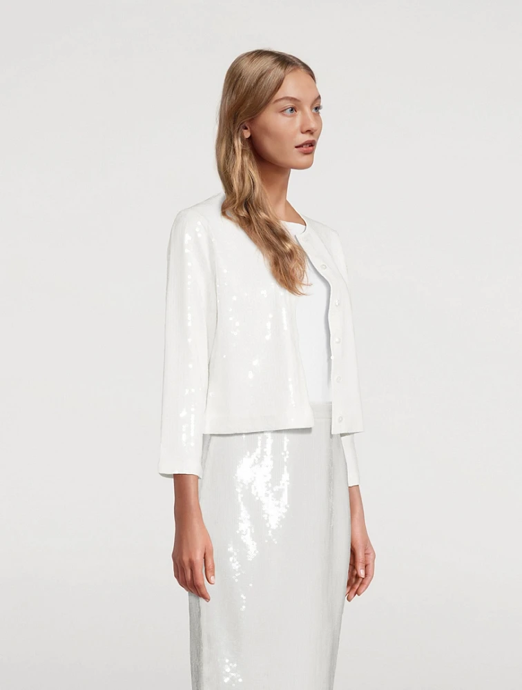 Sequin Cardigan