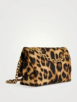 Mini Monaco Shoulder Bag In Leopard Print