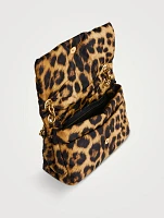 Mini Monaco Shoulder Bag In Leopard Print