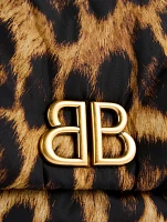 Mini Monaco Shoulder Bag In Leopard Print