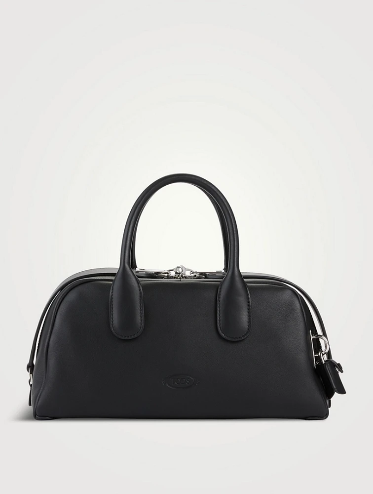 Small Darsena Leather Satchel