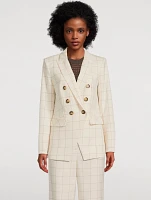 Charleston Dickey Jacket Check Print