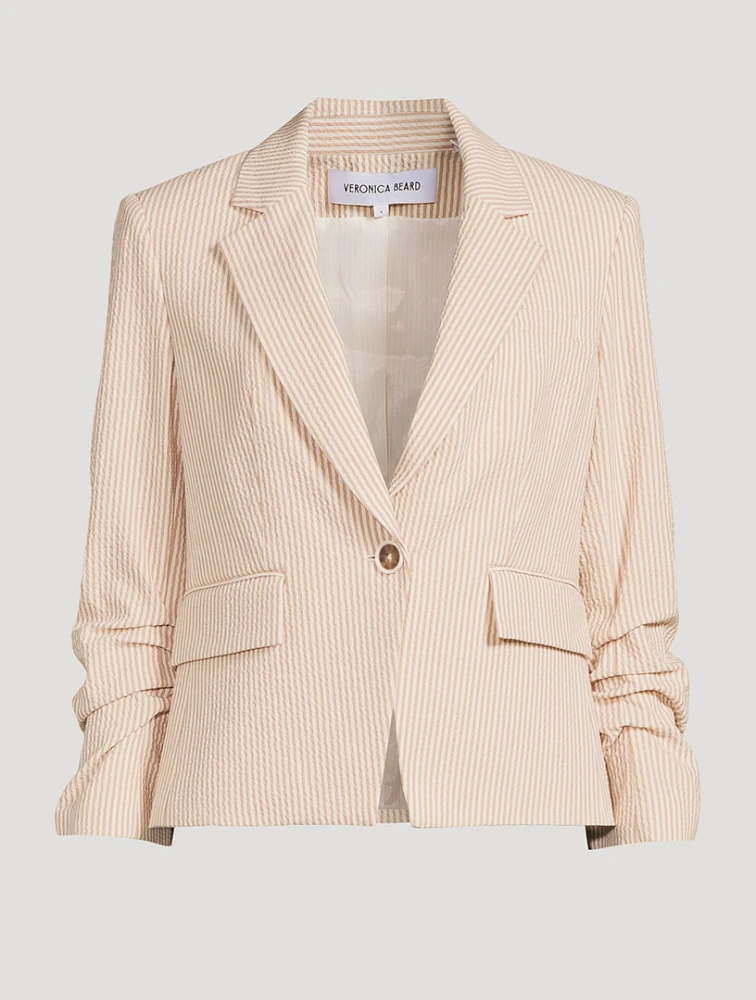 Aaliyah Dickey Stretch Cotton Jacket