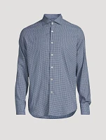 Check Cotton Dress Shirt