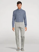 Check Cotton Dress Shirt
