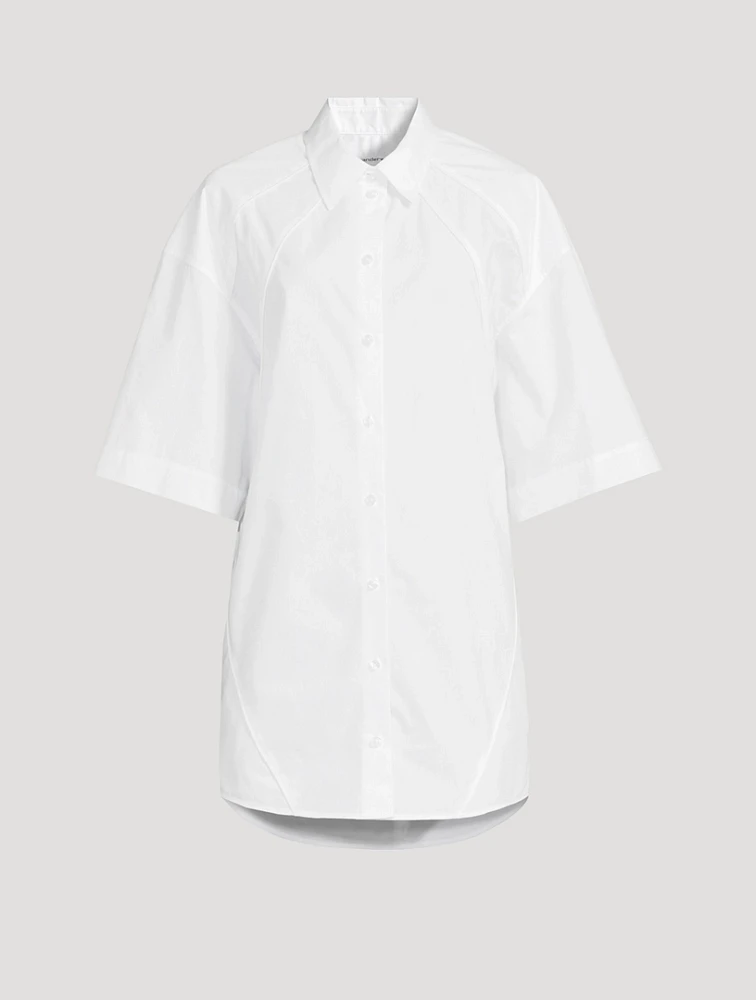 Poplin Shirt Dress