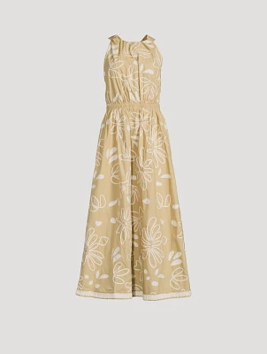 Viola Halter Midi Dress