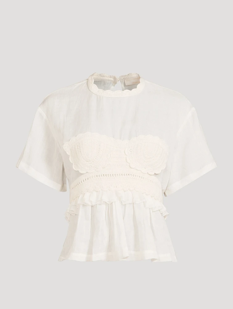 Cari Short-Sleeve Top